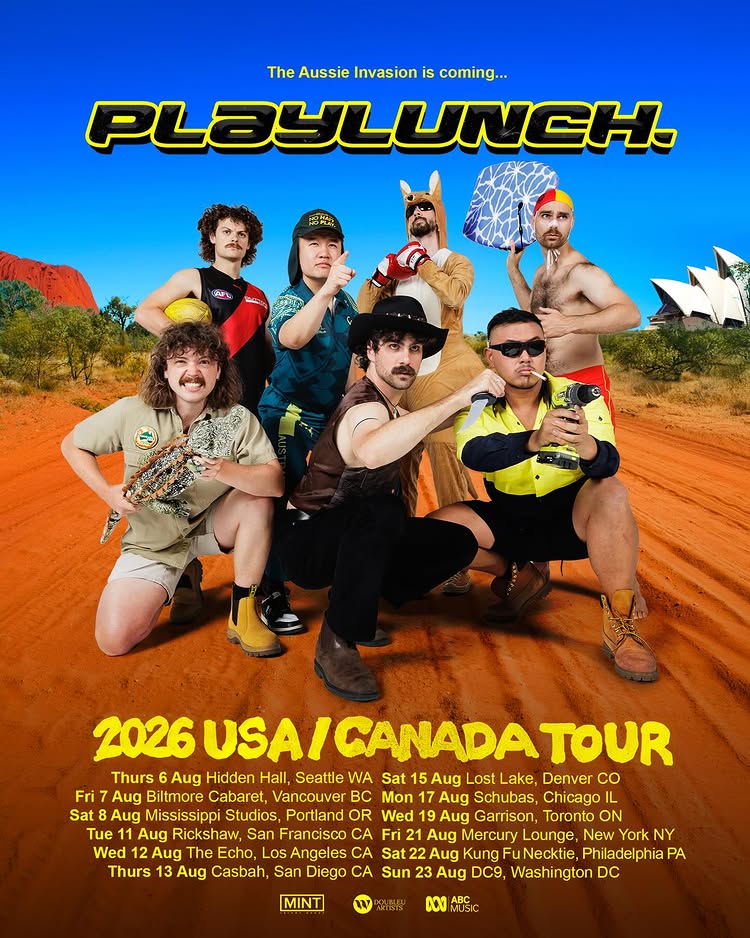Playlunch Sex Ed Tour Poster 2026